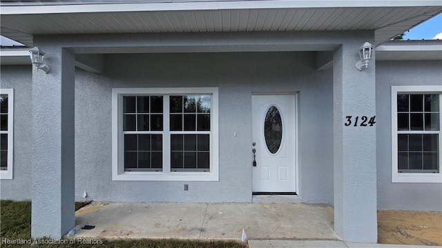 view of property entrance