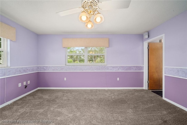 302 S Egret St, Sebring, FL 33870 - carpeted empty room featuring ceiling fan