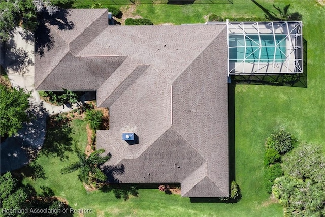 drone / aerial view