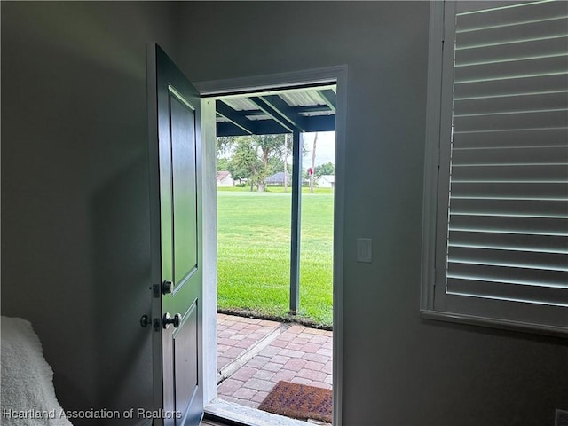 view of doorway