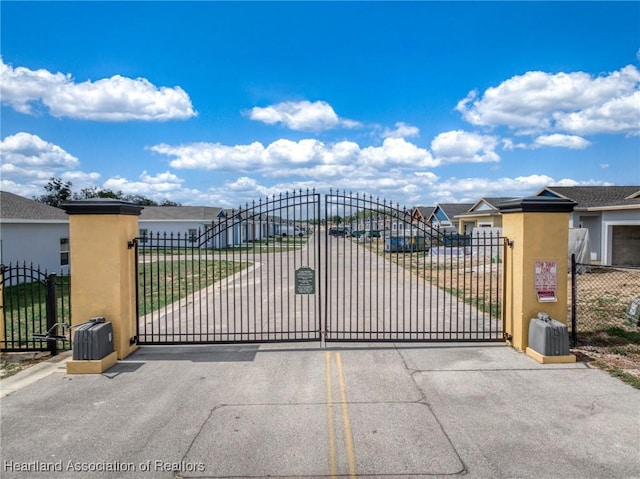 view of gate