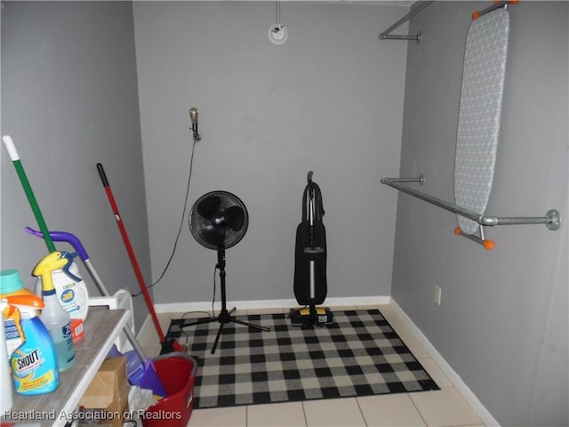 1605 Lake Clay Dr, Lake Placid, FL 33852 - miscellaneous room featuring baseboards and tile patterned flooring