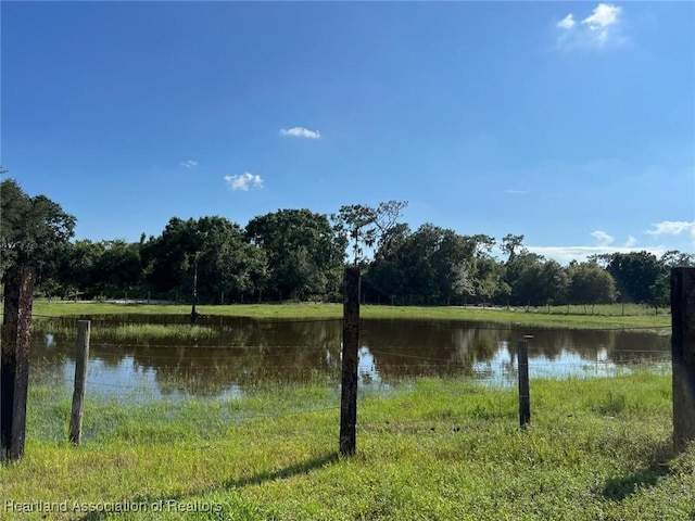 property view of water