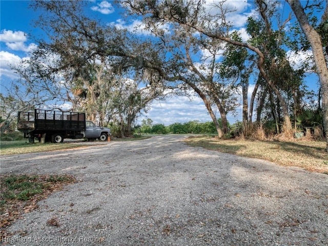 view of road