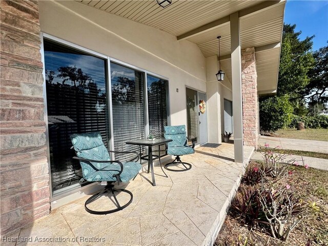 view of patio