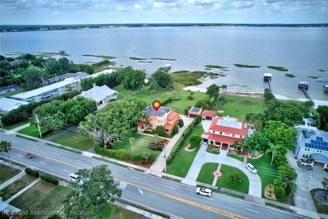1831 Lakeview Dr, Sebring, FL 33870 - drone / aerial view of a nearby body of water