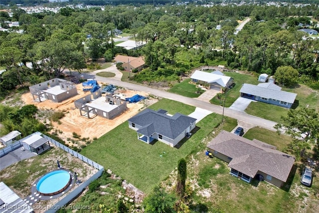 4001 Simca St, Sebring, FL 33872 - aerial perspective of suburban area