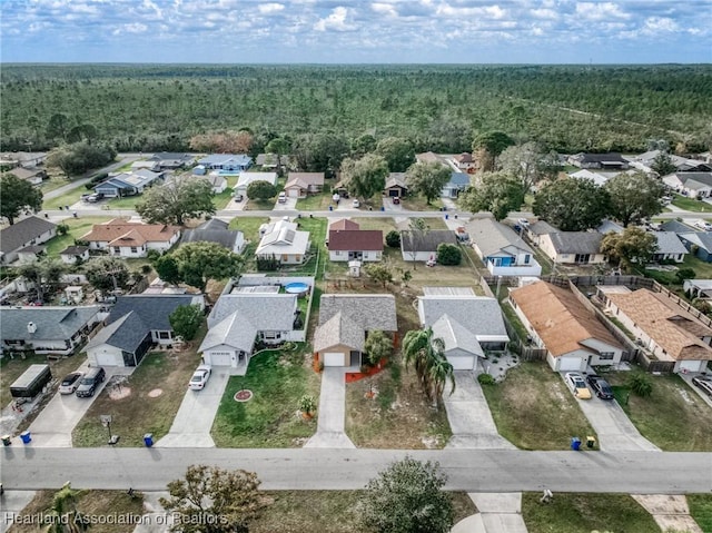 4101 Elson Ave, Sebring, FL 33875 - aerial view of residential area with a forest