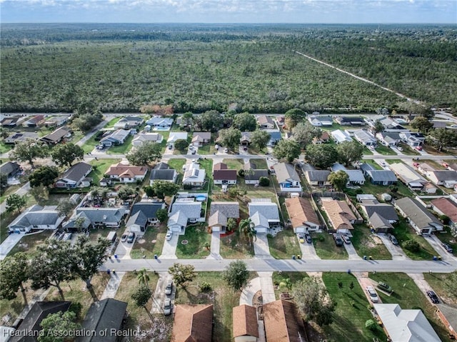4101 Elson Ave, Sebring, FL 33875 - aerial view of property's location featuring a forest and nearby suburban area