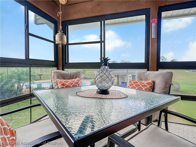 5514 Matanzas Dr, Sebring, FL 33872 - view of sunroom