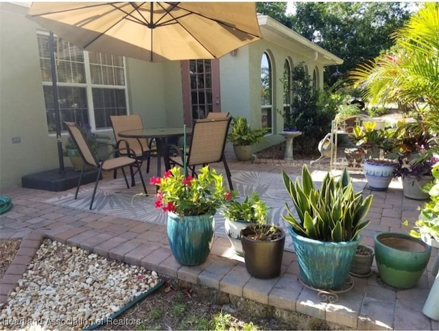 view of patio