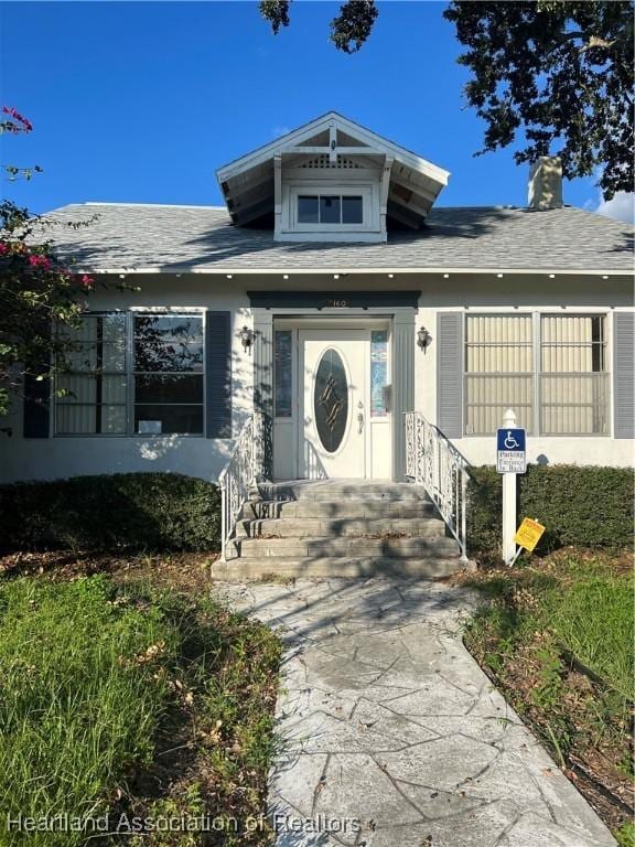 view of front of house