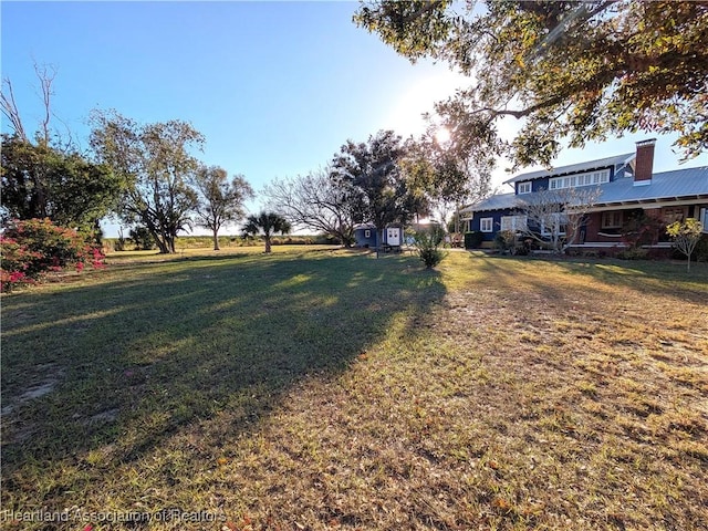 view of yard