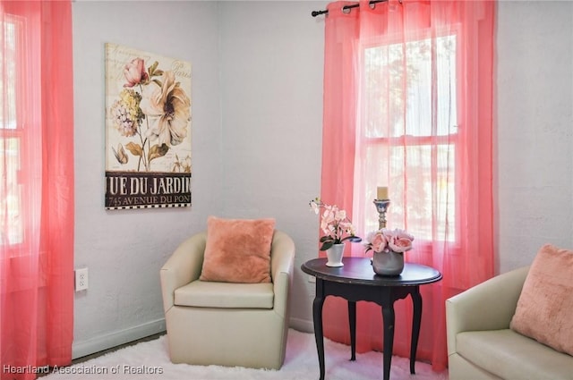 view of sitting room