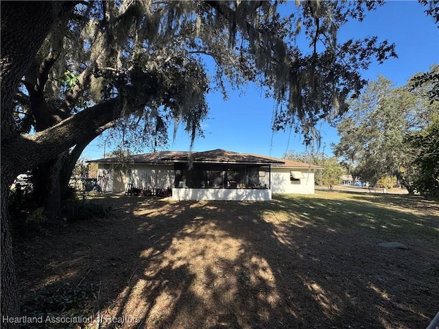 view of rear view of house