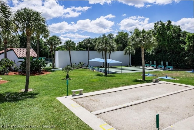 4845 Casablanca Cir Unit F23, Sebring, FL 33870 - view of community with shuffleboard