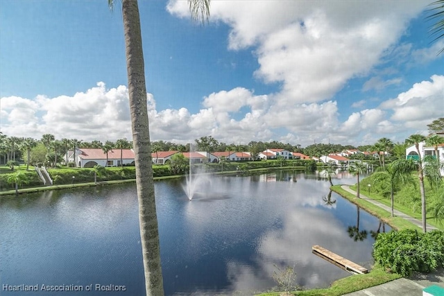 4845 Casablanca Cir Unit F23, Sebring, FL 33870 - water view featuring nearby suburban area