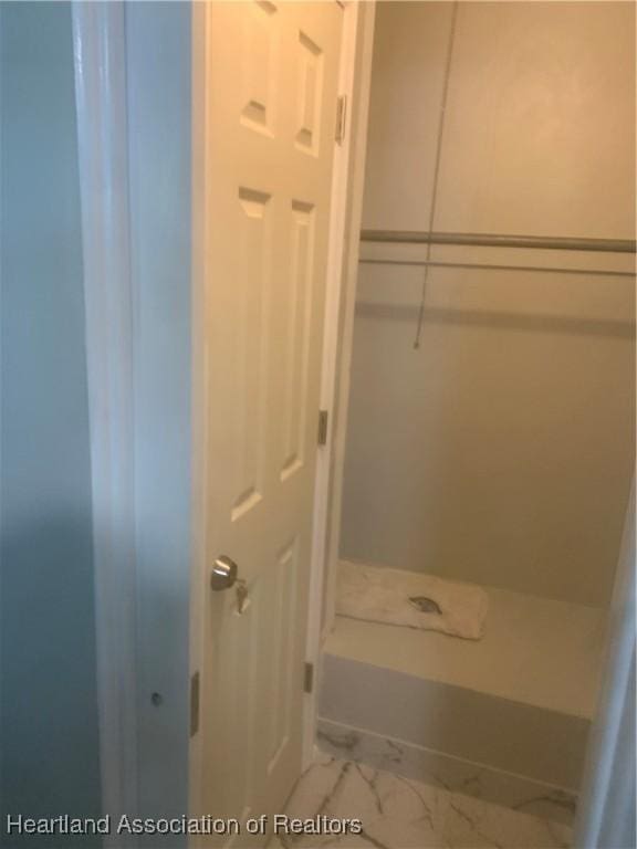 view of closet