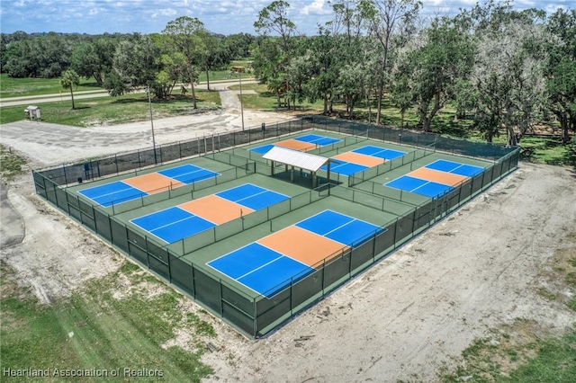 view of sport court