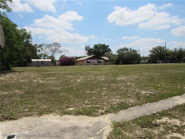 view of yard