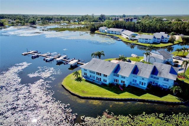 508 Chelsee Way, Lake Placid, FL 33852 - drone / aerial view with a water view and a residential view