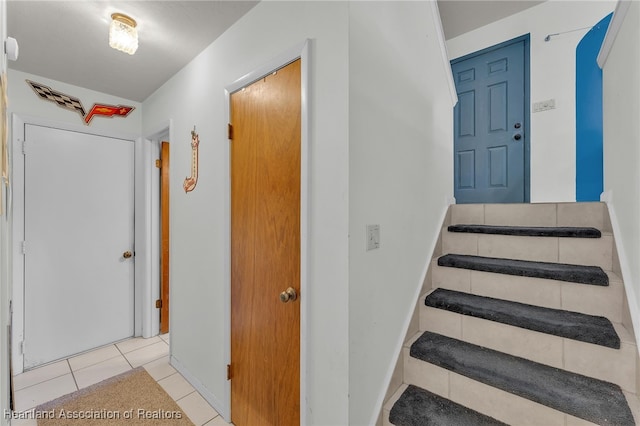 5324 Lafayette Ave, Sebring, FL 33875 - stairway with tile patterned flooring