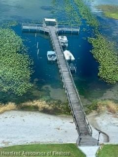 2131 Lakeview Dr Unit 1008, Sebring, FL 33870 - dock with a water view