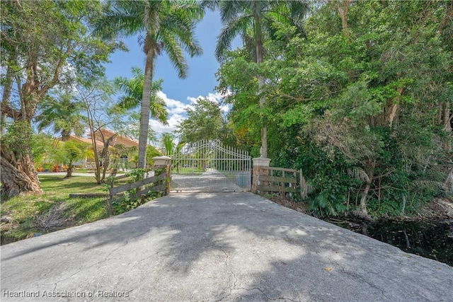 14630 Luray Rd, Southwest Ranches, FL 33330 - surrounding community featuring a gate
