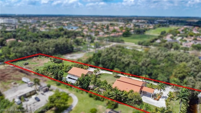 14630 Luray Rd, Southwest Ranches, FL 33330 - view of property location featuring property parcel outlined