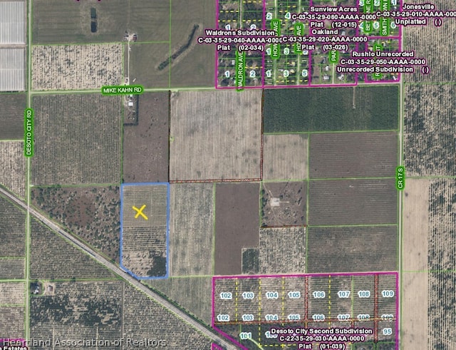 5423 Mike Kahn Rd, Sebring FL, 33876 land for sale