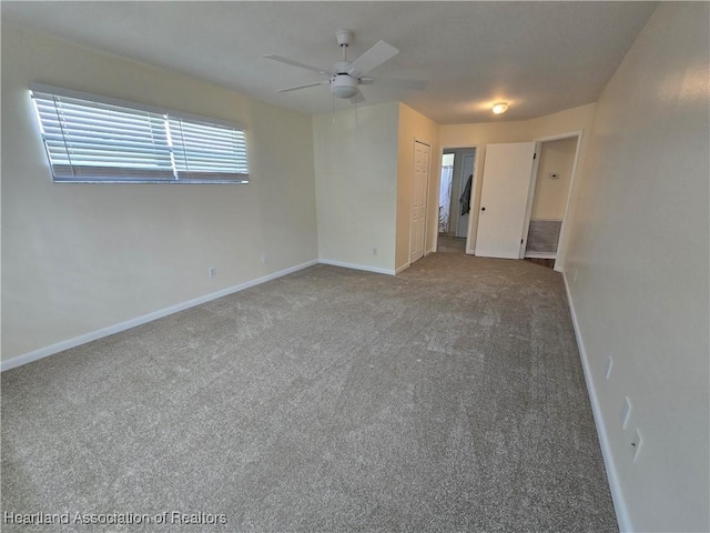2713 Par Rd, Sebring, FL 33872 - empty room featuring carpet and ceiling fan