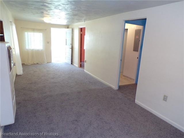 empty room featuring carpet floors