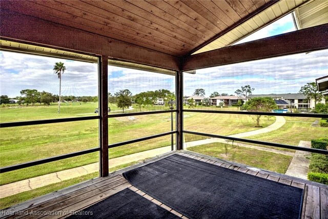 5544 Matanzas Dr, Sebring, FL 33872 - wooden deck with a yard