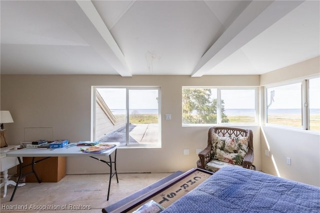 112 Wild Duck Pt, Lorida, FL 33857 - bedroom with beamed ceiling