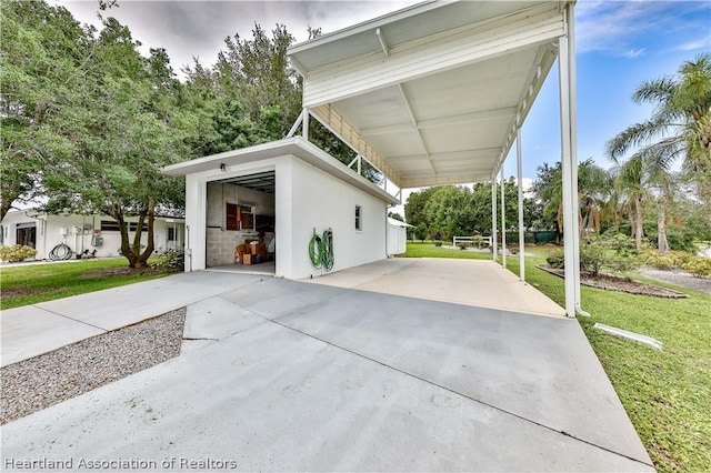 316 Fox Rd, Lake Placid, FL 33852 - exterior space with a lawn