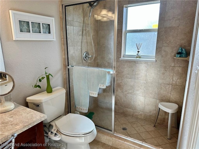 241 Sheppard Rd NW, Lake Placid, FL 33852 - bathroom with vanity, toilet, and a shower stall