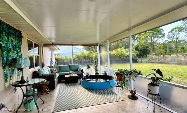 241 Sheppard Rd NW, Lake Placid, FL 33852 - sunroom / solarium featuring an outdoor hangout area