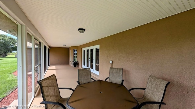 1779 State Road 62nd Rd, Bowling Green, FL 33834 - view of patio featuring french doors and outdoor dining area