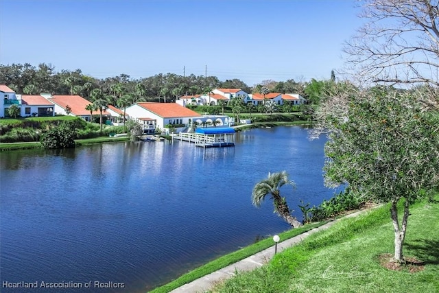 4989 Casablanca Cir Unit J-3, Sebring, FL 33870 - view of water feature