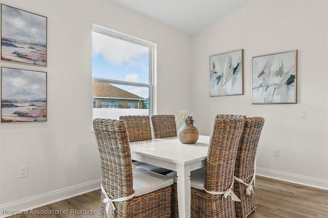 4954 San Ignacio Dr, Sebring, FL 33872 - dining area featuring wood finished floors