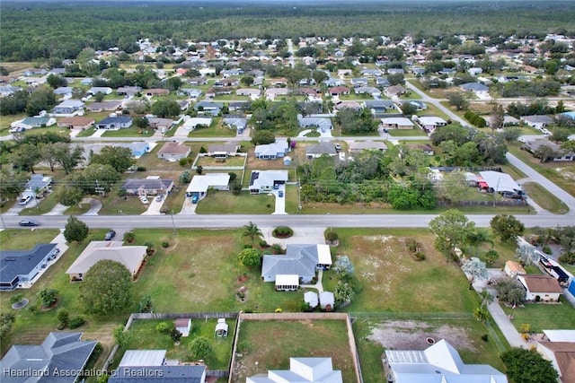 aerial view