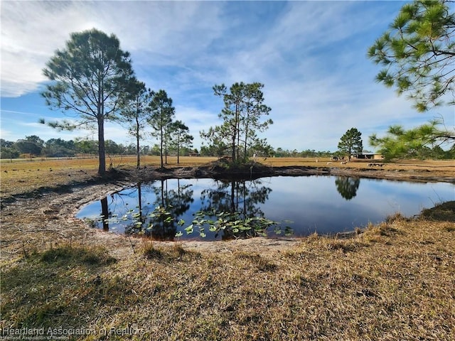 property view of water