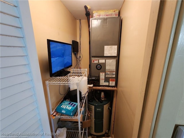 view of utility room