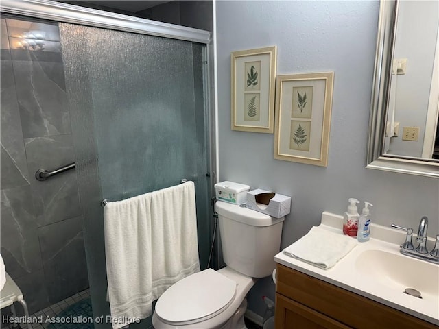 103 Fox Rd, Lake Placid, FL 33852 - full bath with vanity, toilet, and a shower stall