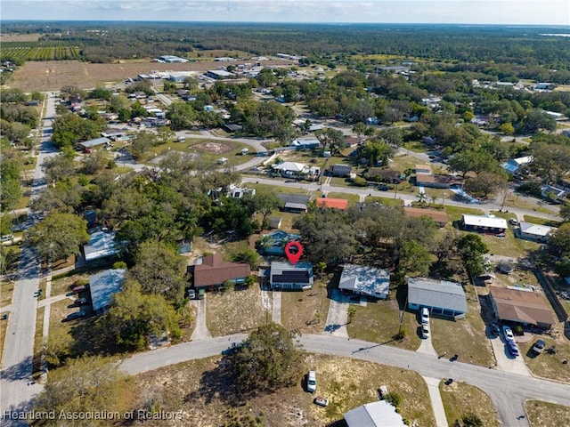 drone / aerial view