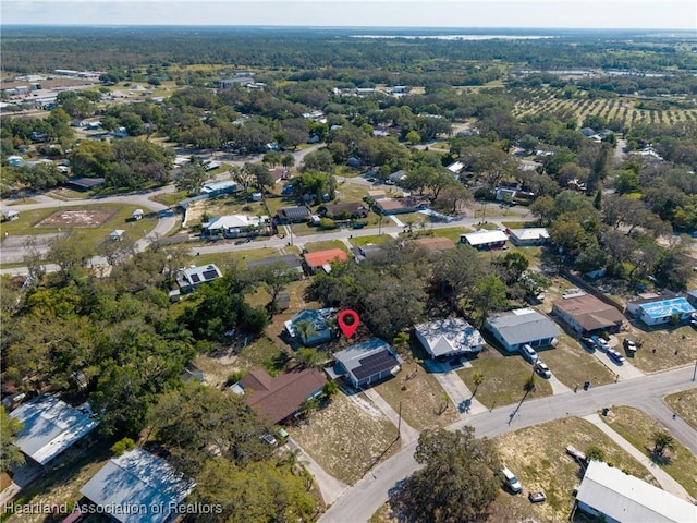 birds eye view of property featuring a residential view