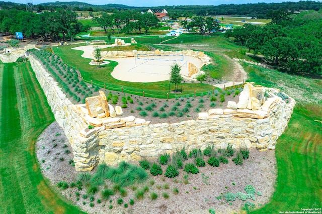 view of birds eye view of property