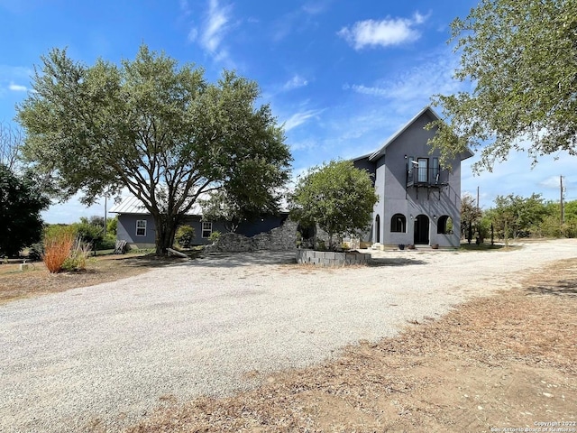 view of home's exterior