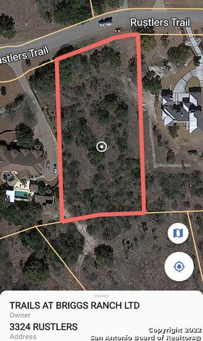 3324 Rustlers Trl, San Antonio TX, 78245 land for sale