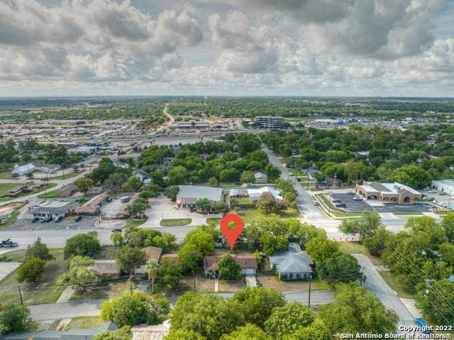 view of drone / aerial view